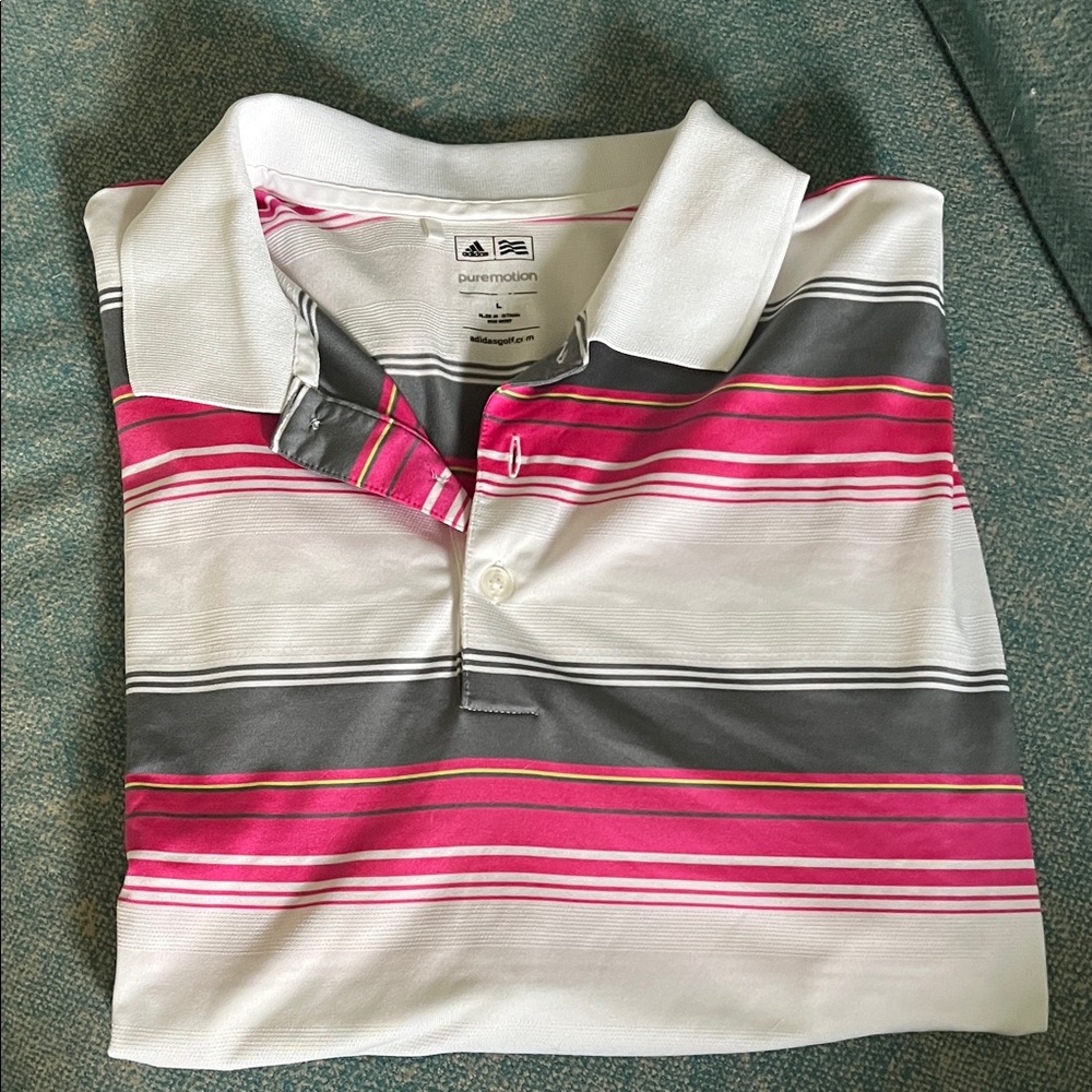 NWOT Adidas golf shirt S Large